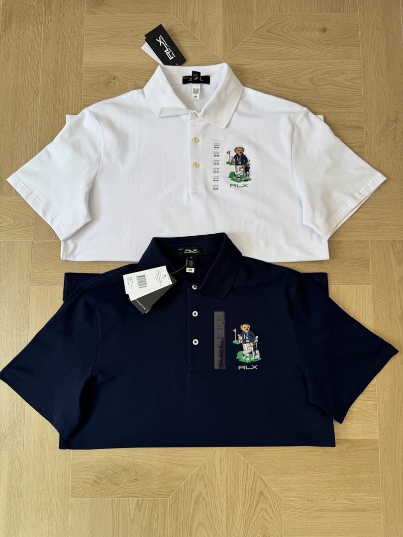 Other €20.5 ##RLX Tailored Fit Golfing Bear Pique Polo Shirt RLX High Y - Image 12