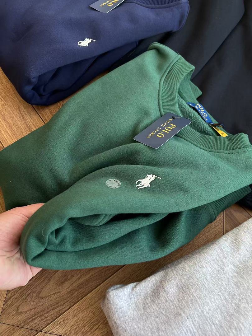 Other €21.4 Fleece-Lined Sweatshirt RL Embroidered Velvet 503237 E (Couples' Style) - Image 28