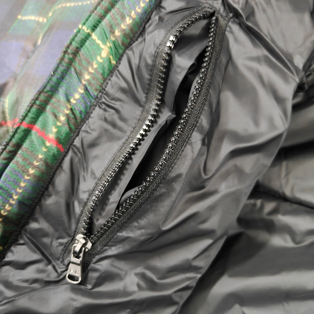 Other €64.6 ## Christmas Color-Block Down Jacket Velvet 506511 E - Image 8
