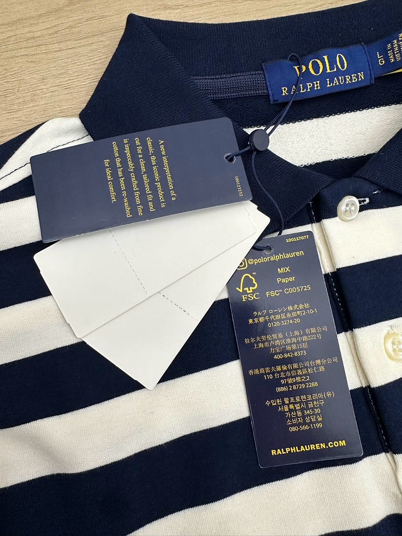 Other €21.8 ##Stripe Long Sleeve Polo RL Striped Y - Image 19