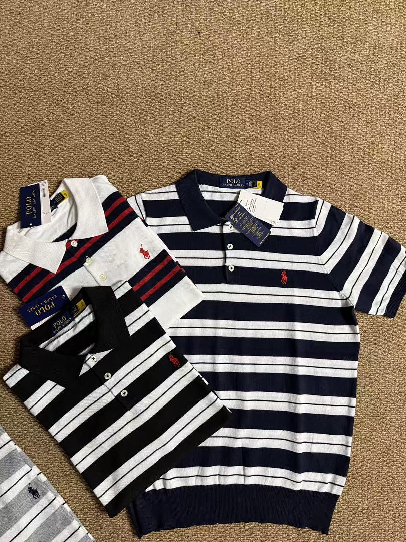 Other €19.7 ## Pima Cotton Stripe Polo Shirt 4 Striped Short Sleeve R - Image 10