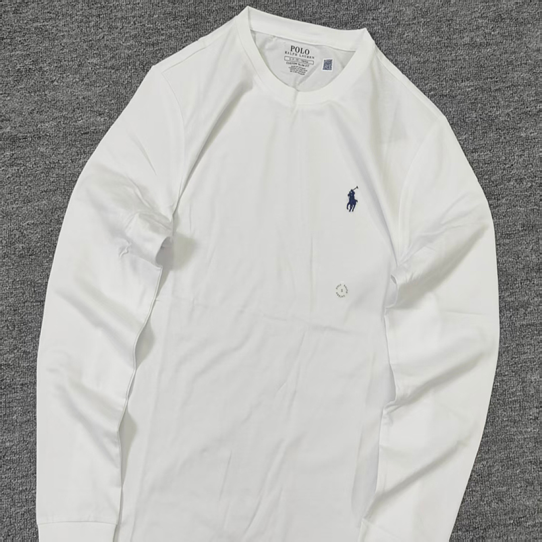 Other €14.6 #4-Color Classic Long-Sleeved Cotton T-Shirt For Men And Women Mens Long Sleeve Solid T A - Image 12