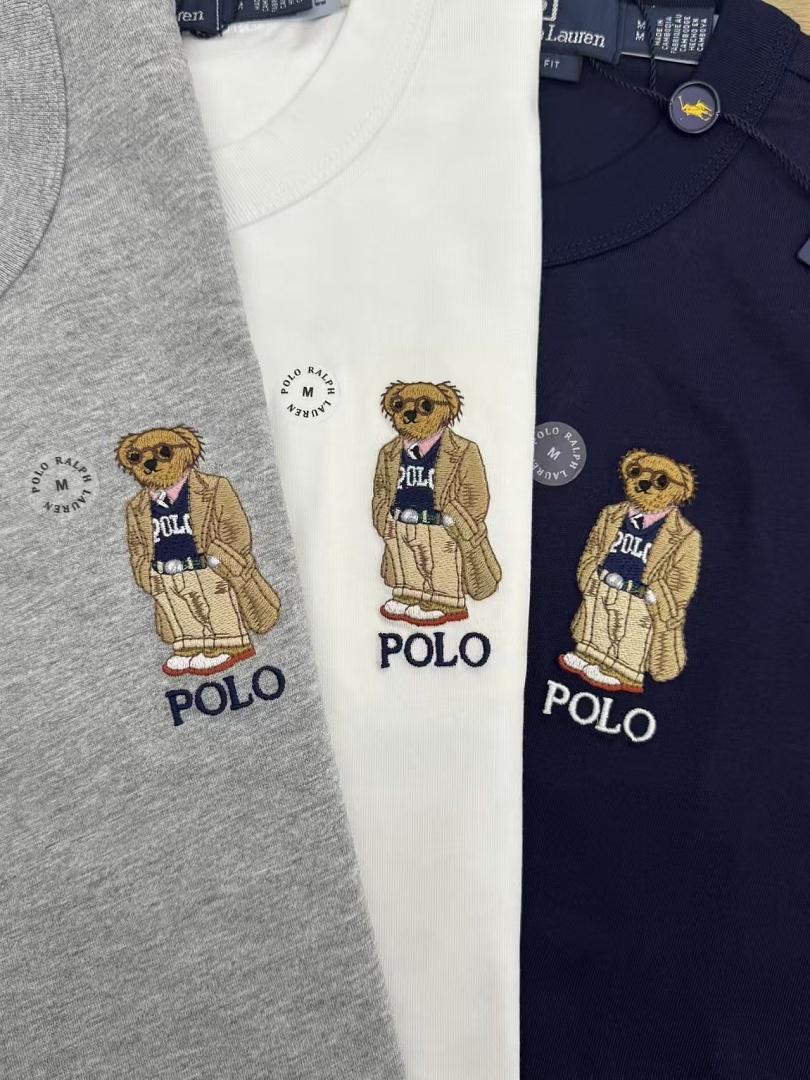 Other €12.7 ##Classic Fit Bear Embroidered T-Shirt Small Triple T Y - Image 11