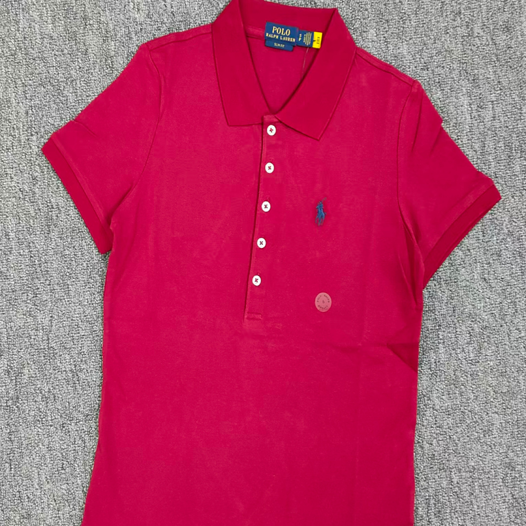 Other €18.7 #RL 8 Color Five Button Stytle Women's POLO Shirt Buckle Womens B - Image 14