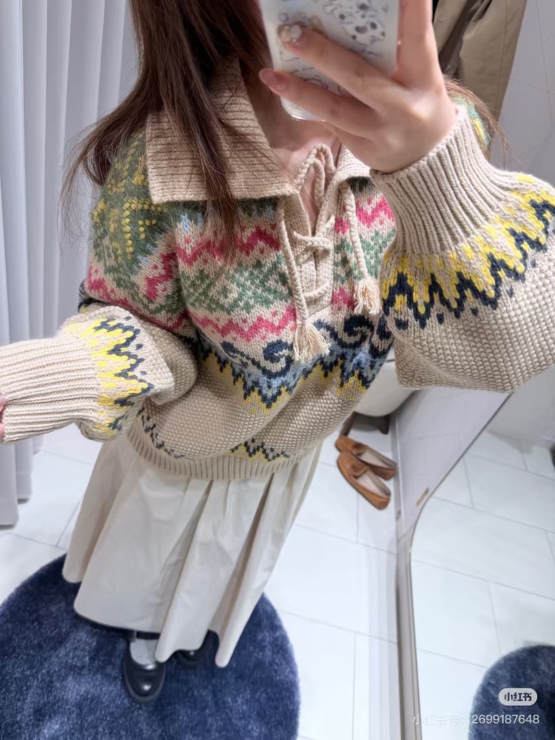 Other €50.4 ##Bear Sweater Women 808 Lace Collar Top Fleece P - Image 11