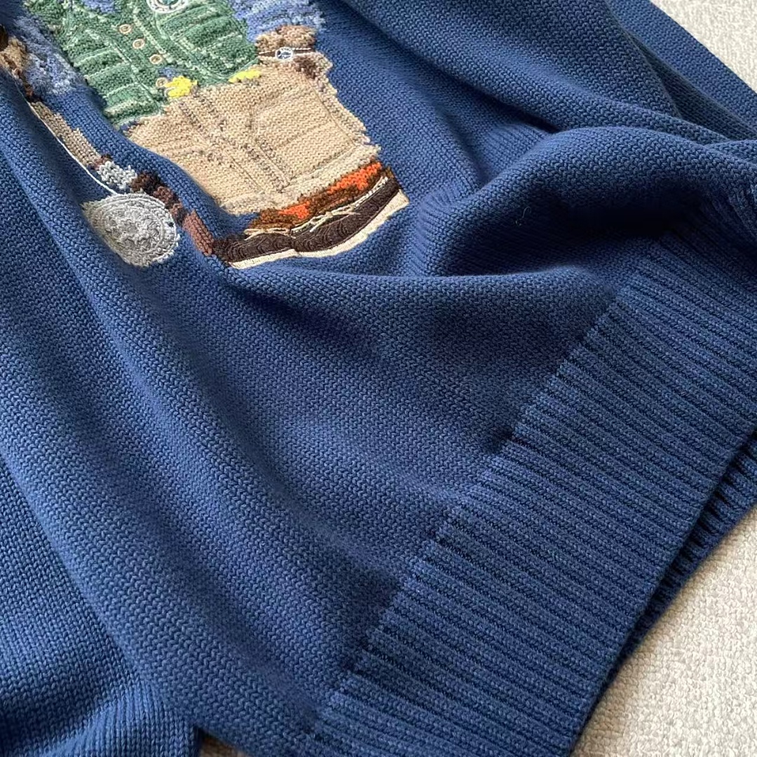Other €37.4 ##Fishing Bear Sweater Hoodie 808 Small P - Image 19