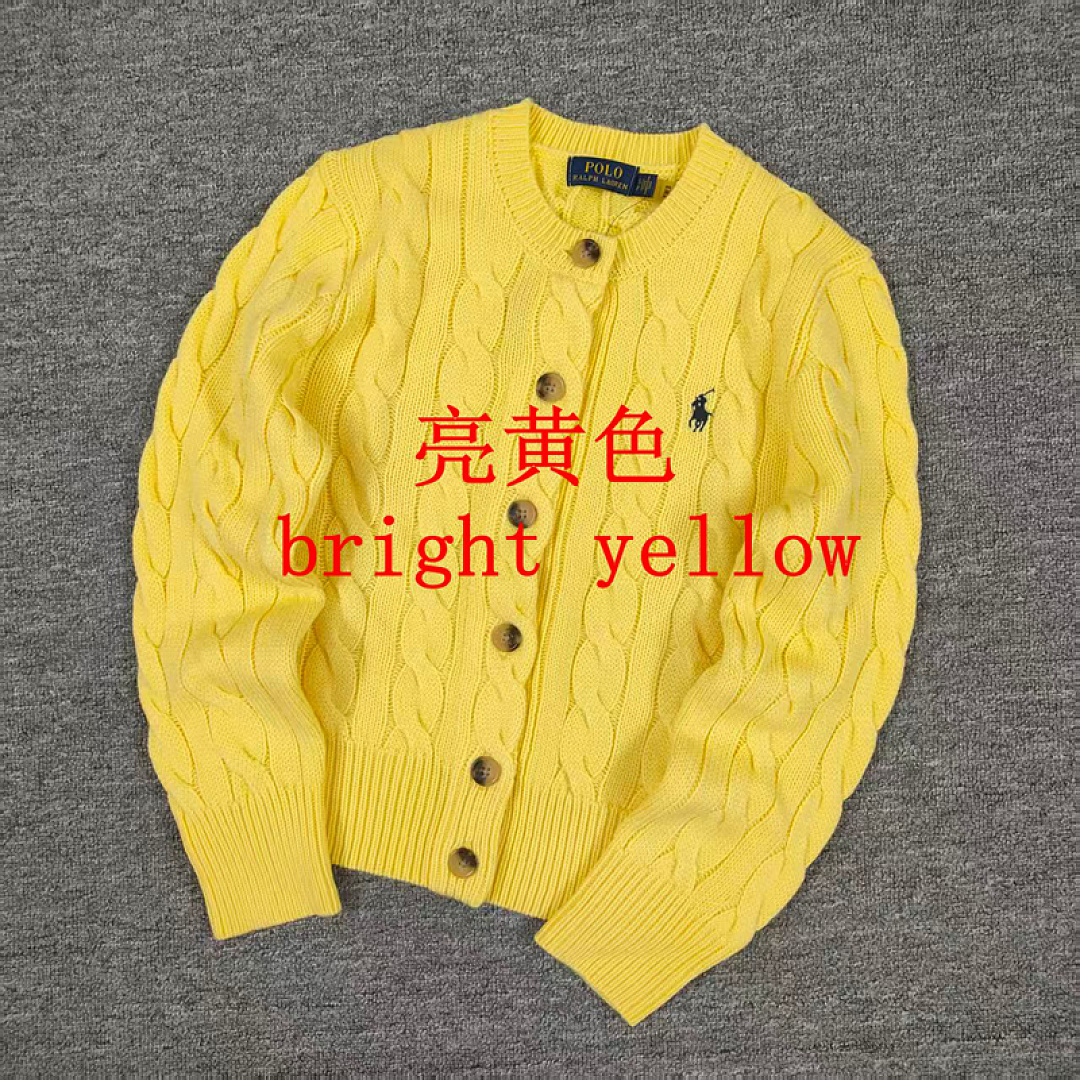 Other €28.9 #RL Wool Twist Style Cardigan For Women 90%Wool+10%Cashmere Fleece Big Linen Floral C - Image 8
