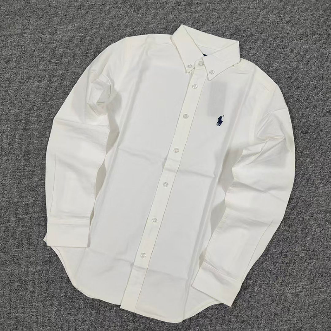 Other €21.8 Female Version 100%Cotton Oxford Shirt Womens Solid Cotton Long Sleeve C - Image 18