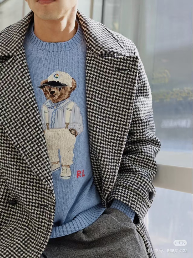 Other €38.7 ##Baby Blue Boy Clothing Bear Sweater 808 Sky Mens P - Image 7