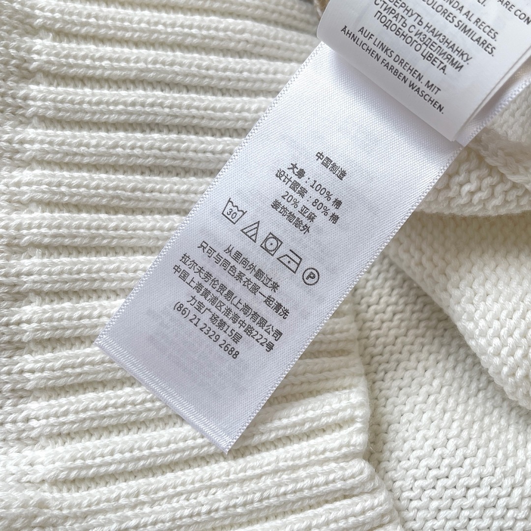 Other €36.1 ##Bear Sweater RL0066 Autumn White P (€28.3/¥218 Promotional Price For One Month) - Image 27