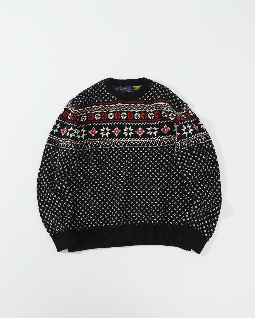 Other €25.7 ## Wool Color-Block Sweater Fleece W47 X, photo 1