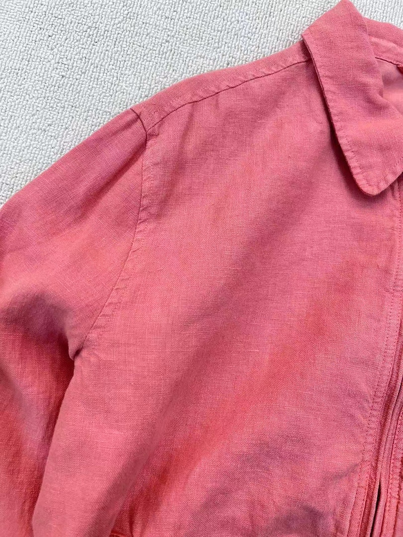 Other €54.6 ##Linen Harrington Jacket Linen P - Image 26