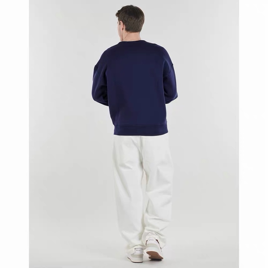 Other €20.5 Relaxed Fit Fleece Graphic Sweatshirt RL Velvet Y - Image 6