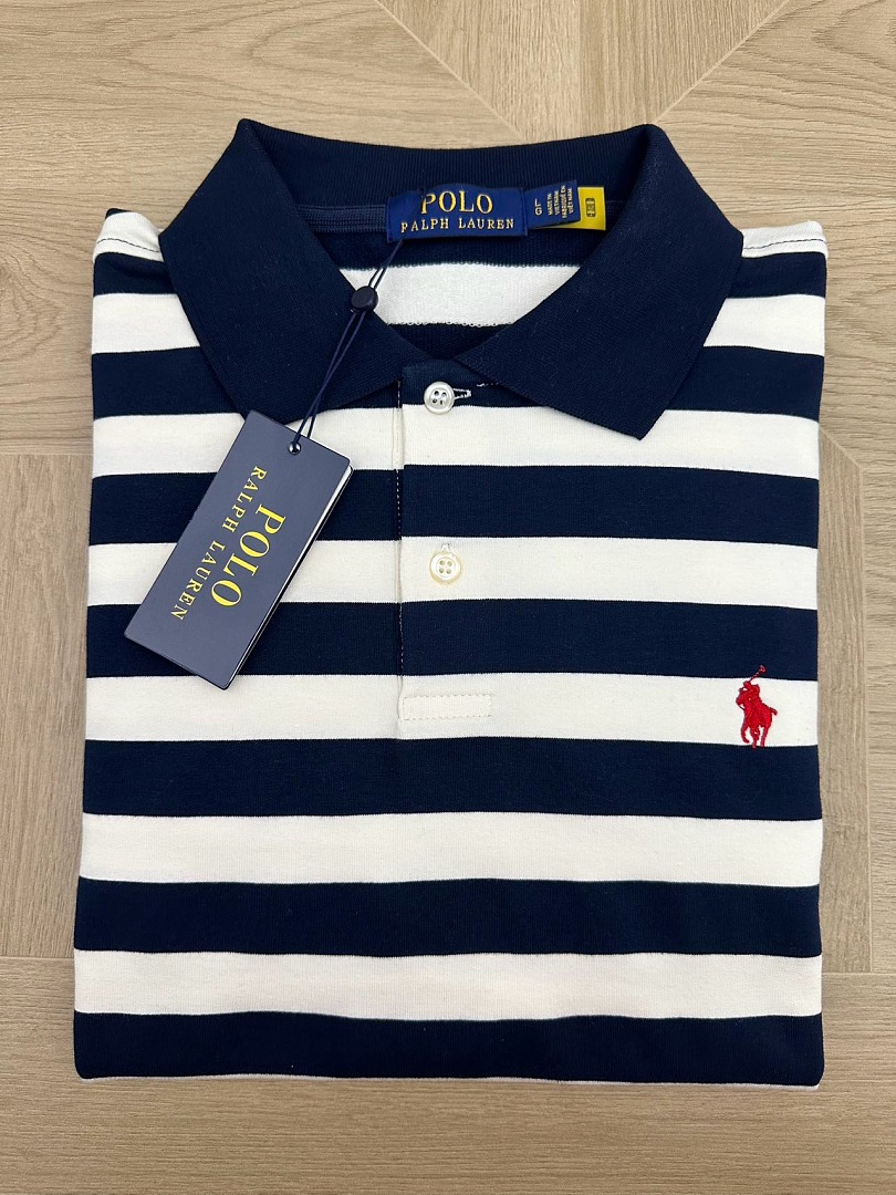 Other €21.8 ##Stripe Long Sleeve Polo RL Striped Y - Image 4