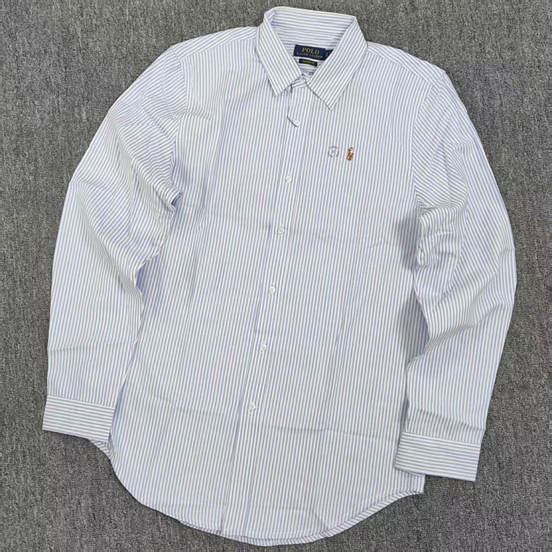 Other €20.5 ###Striped Oxford Shirt For Men And Women Triple Striped Canvas B (Colorful Horse) - Image 9