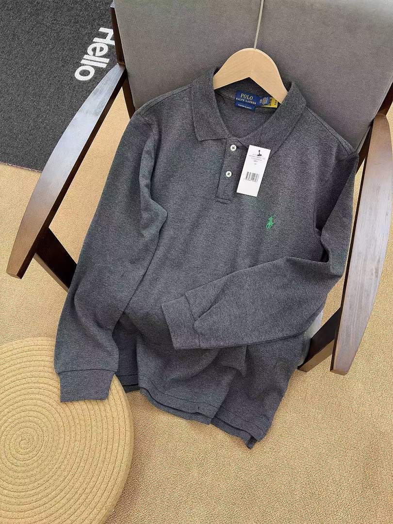 Other €21.8 ##Long Sleeve Polo Shirt Double Buckle Long Z - Image 6