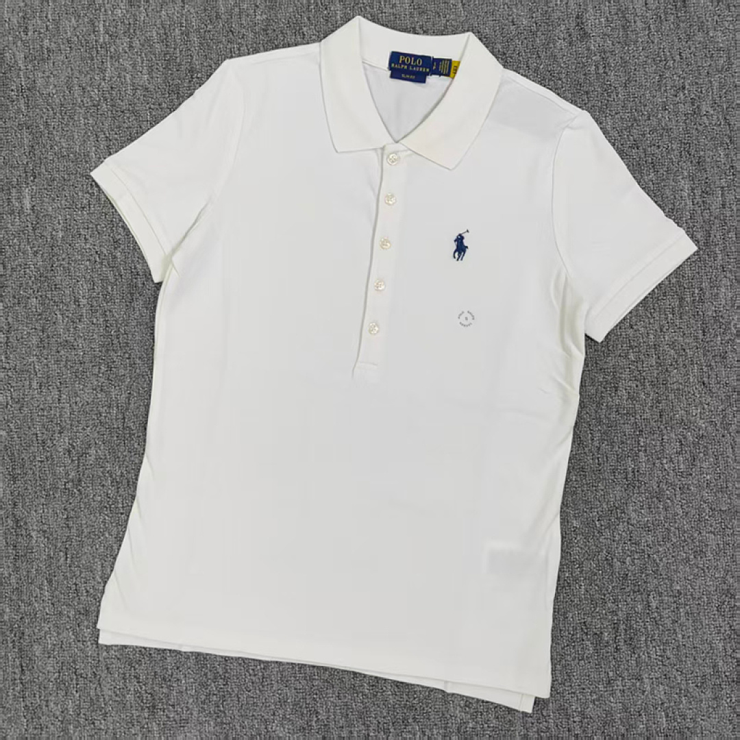 Other €18.7 #RL 8 Color Five Button Stytle Women's POLO Shirt Buckle Womens B - Image 16