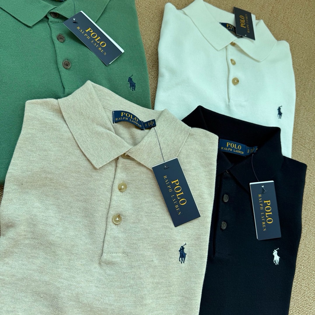 Other €18.8 #Men's Neat Knitted Short Sleeved Shirt Mens Version Sleeve C - Image 17