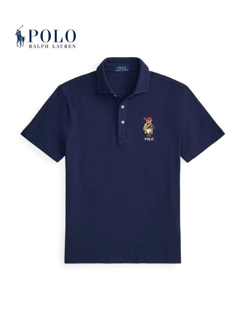 Other €19.7 ##Custom Slim Fit Bear Cotton Polo Shirt Y - Image 9