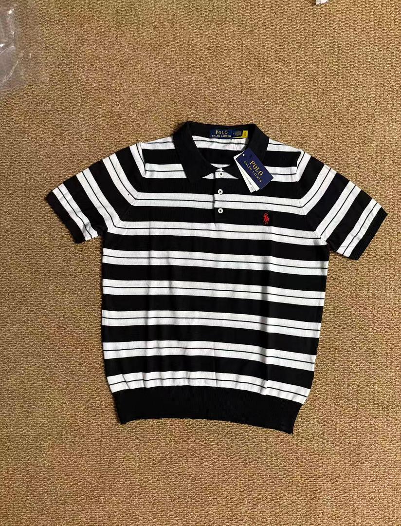 Other €19.7 ## Pima Cotton Stripe Polo Shirt 4 Striped Short Sleeve R - Image 16