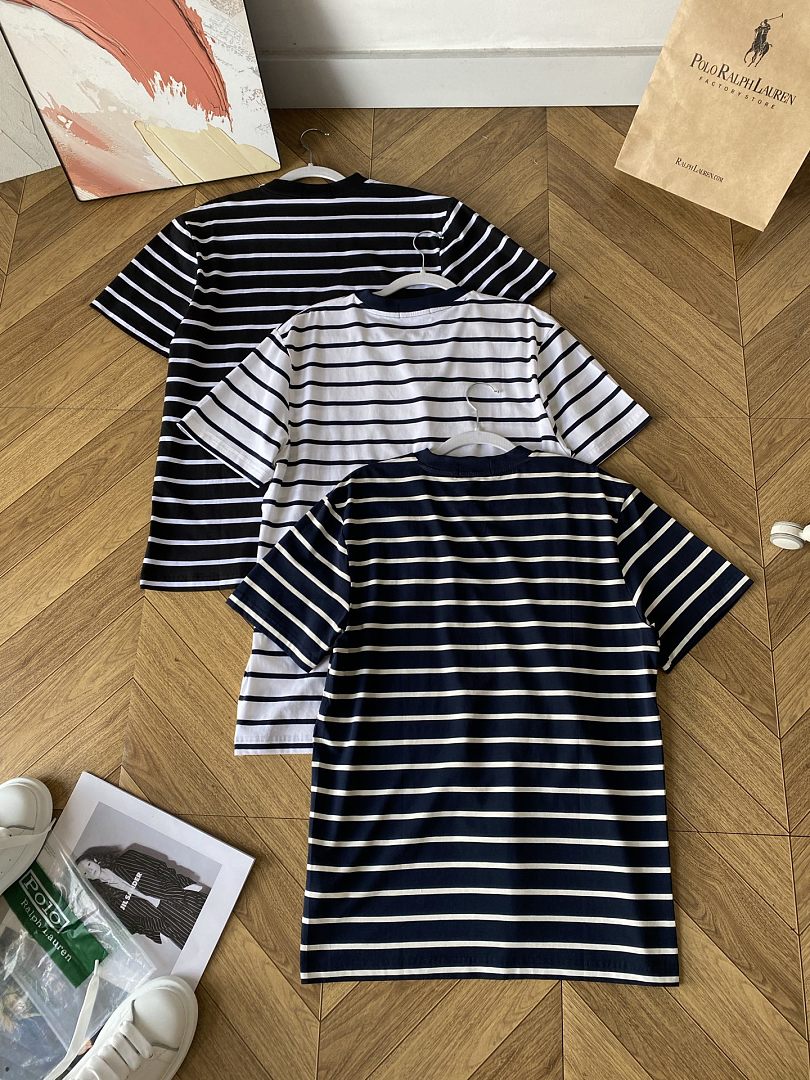 Other €14.0 ##Striped Jersey T-Shirt RL Striped Short Sleeve T 521226 E - Image 20