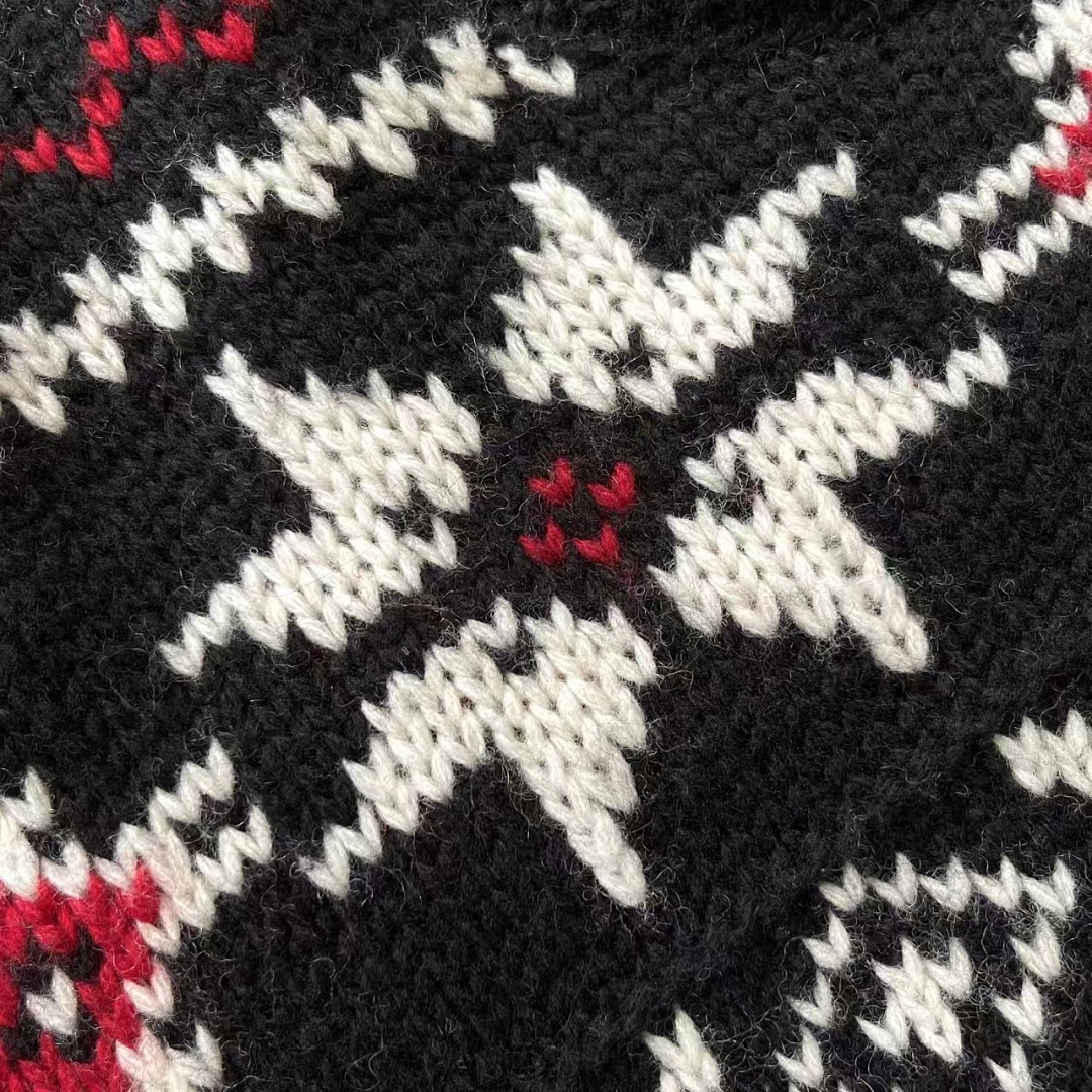 Other €47.8 ##Men's Skier Intarsia Knit Sweater Snow Fleece P - Image 28