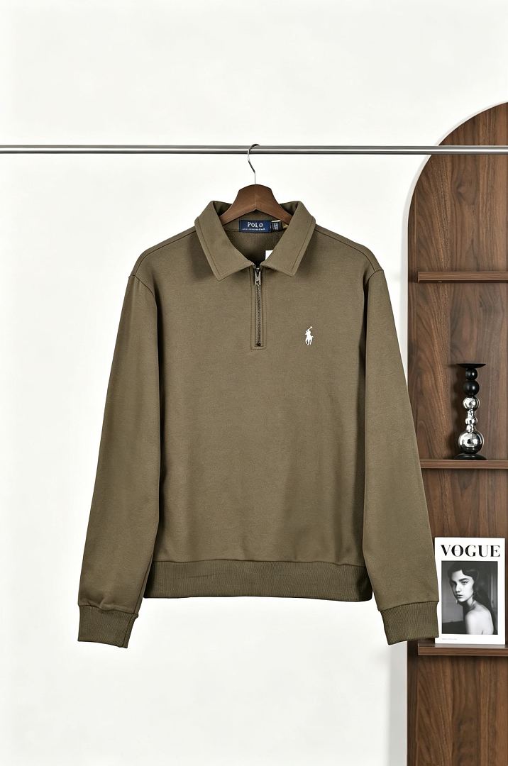 Other €19.7 ## Unisex Collared 1/4 Zip Sweatshirt Collar Half M (€16.6 Promotional Price For One Month) - Image 13