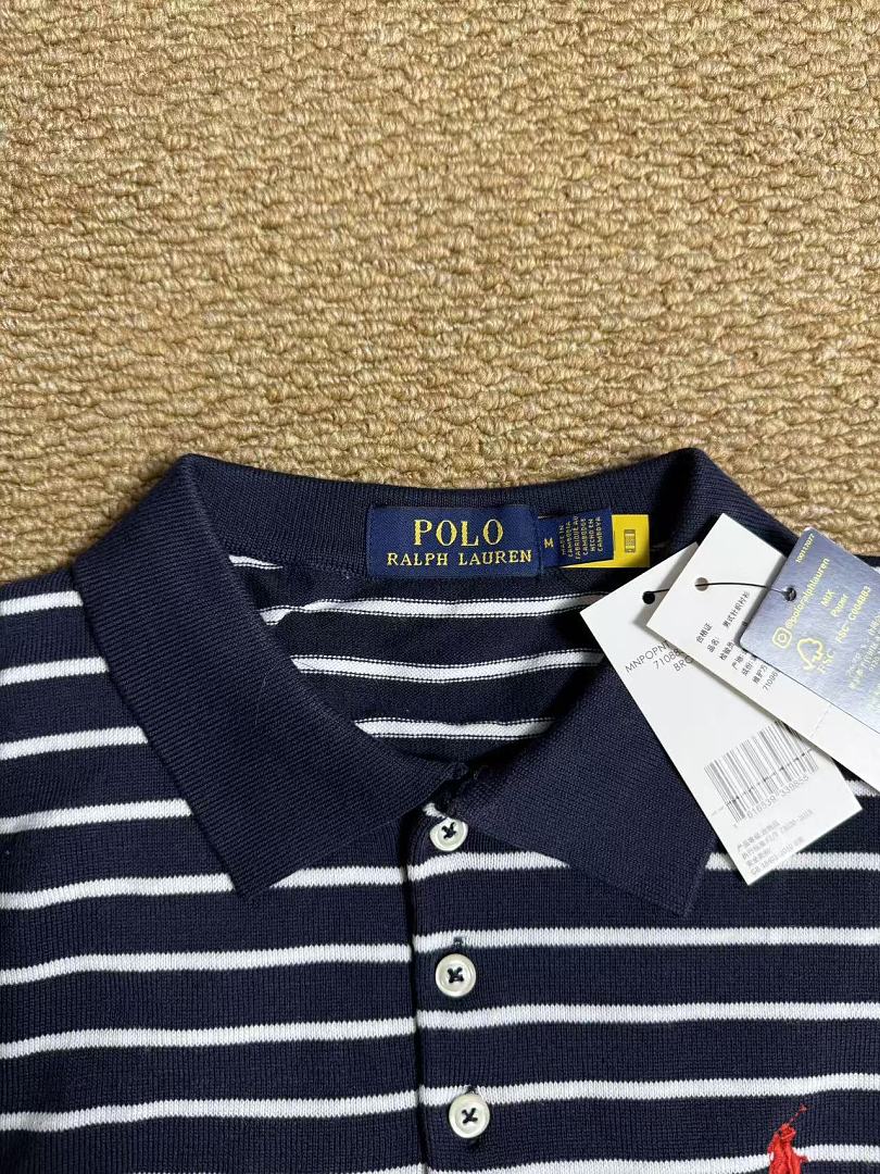 Other €20.2 ## Pima Cotton Little Stripe Polo Shirt 6 Striped Short Sleeve R - Image 18