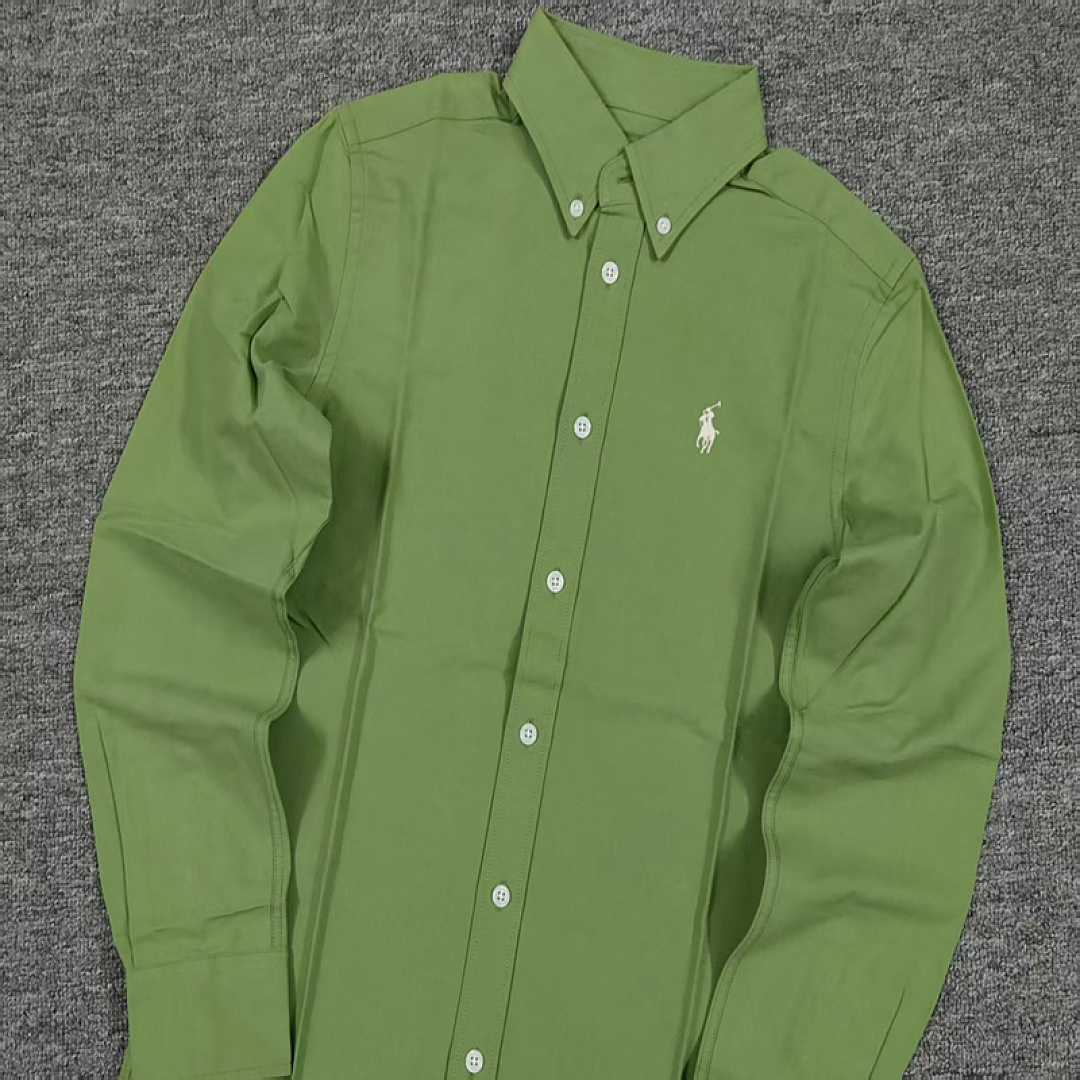 Other €21.8 Female Version 100%Cotton Oxford Shirt Womens Solid Cotton Long Sleeve C - Image 22