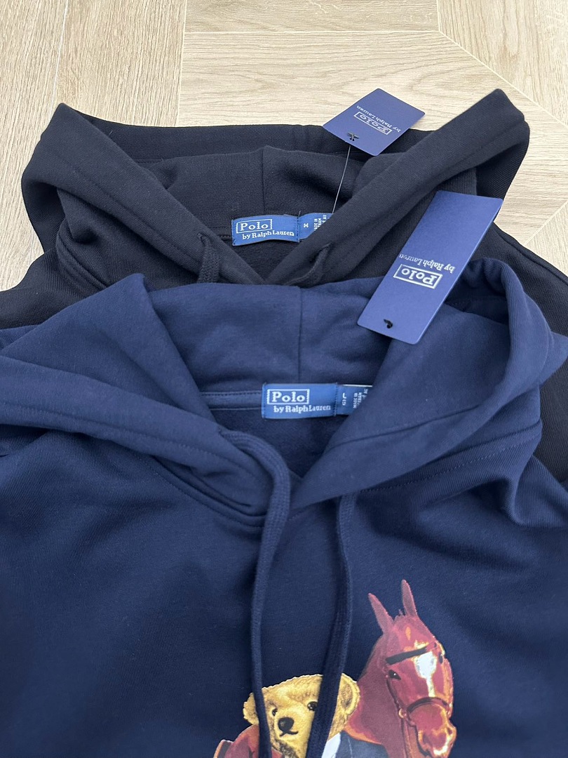 Other €23.11 Bear Fleece Hoodie RL Small Y - Image 11