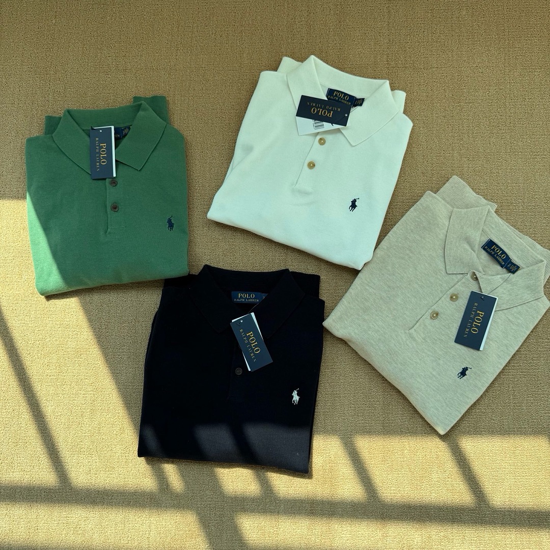 Other €18.8 #Men's Neat Knitted Short Sleeved Shirt Mens Version Sleeve C - Image 13