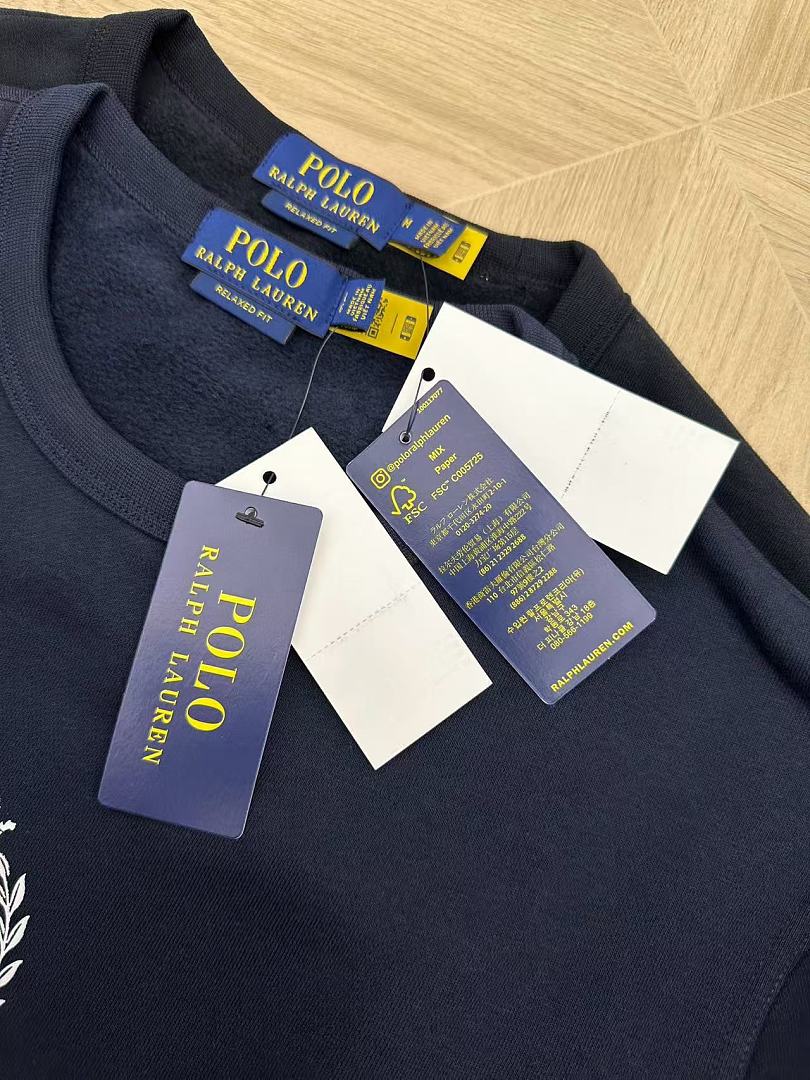 Other €20.5 Relaxed Fit Fleece Graphic Sweatshirt RL Velvet Y - Image 20