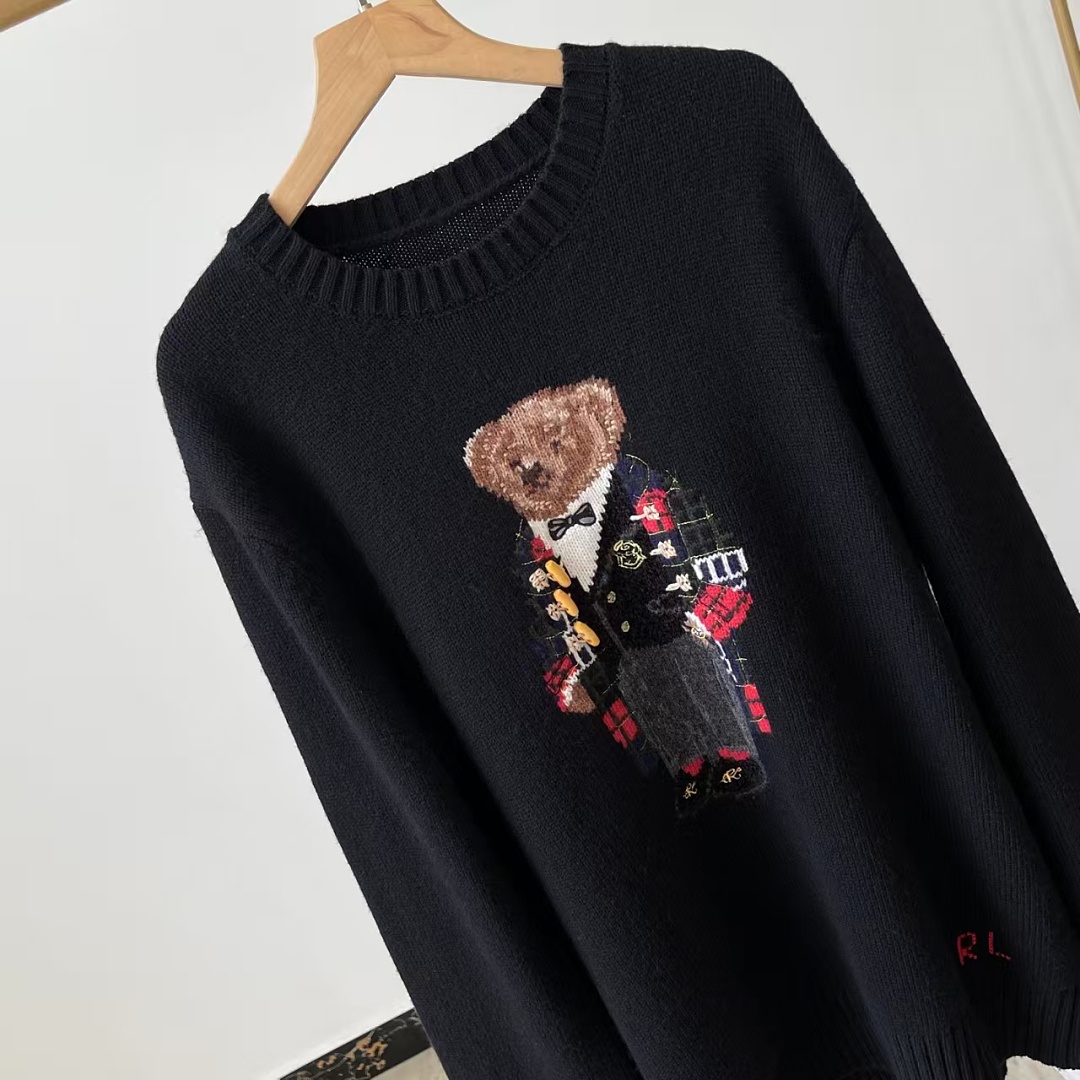 Other €40.0 ##Wool Bear Sweater 808 Fleece P - Image 5