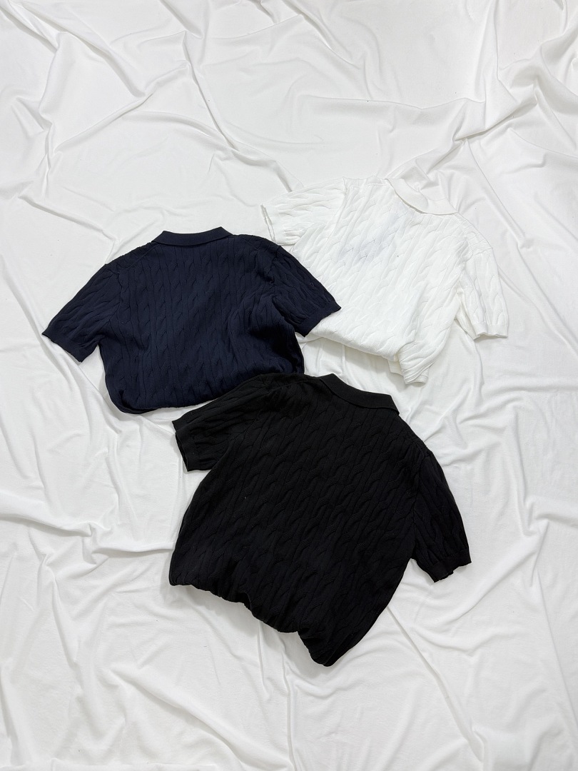 Other €20.5 ## Bear Knit Sweater Small Triple Buckle Short Sleeve Polo R - Image 6
