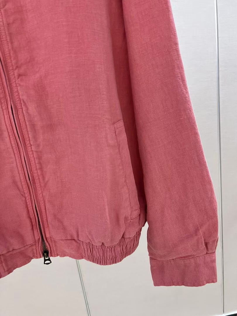 Other €54.6 ##Linen Harrington Jacket Linen P - Image 21