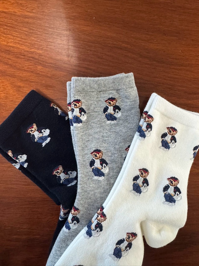 Other €6.2 ## Bear Socks Small Mid Triple Double E - Image 2