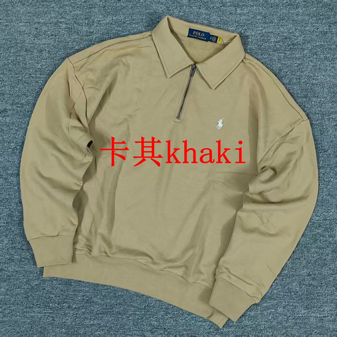 Other €23.1 ##Collar Half-Zip Sweatshirt Collar Half C - Image 3