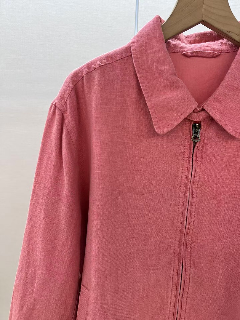 Other €54.6 ##Linen Harrington Jacket Linen P - Image 20