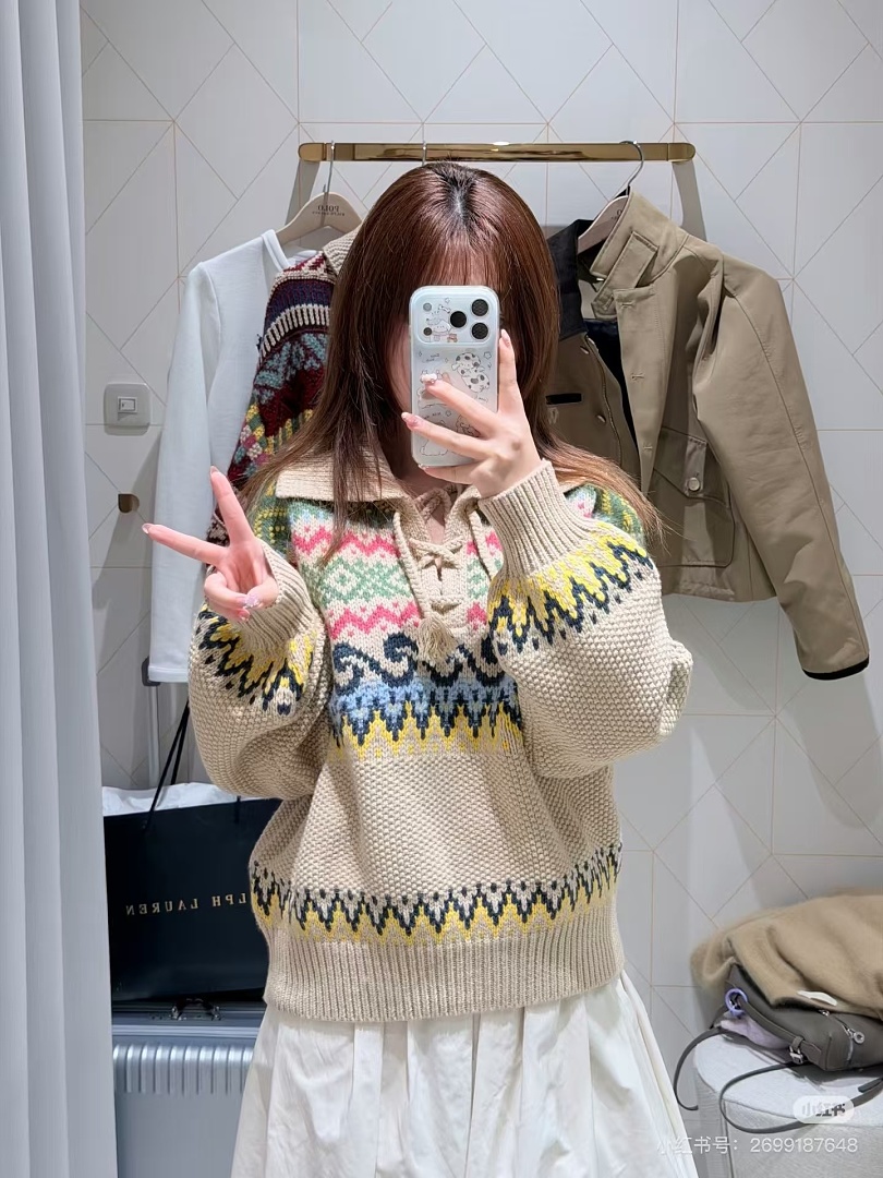 Other €50.4 ##Bear Sweater Women 808 Lace Collar Top Fleece P - Image 8