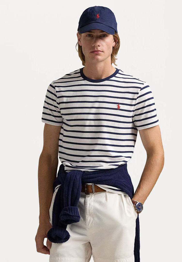 Other €14.0 ##Striped Jersey T-Shirt RL Striped Short Sleeve T 521226 E