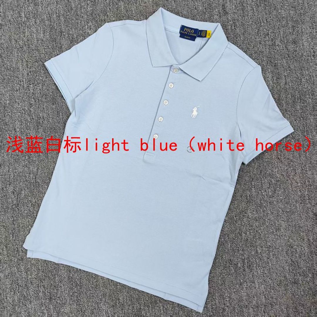 Other €18.7 #RL 8 Color Five Button Stytle Women's POLO Shirt Buckle Womens B - Image 3