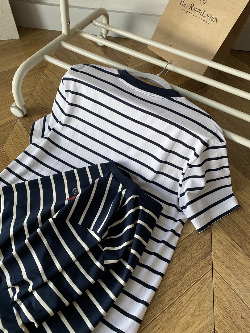 Other €14.0 ##Striped Jersey T-Shirt RL Striped Short Sleeve T 521226 E - Image 26