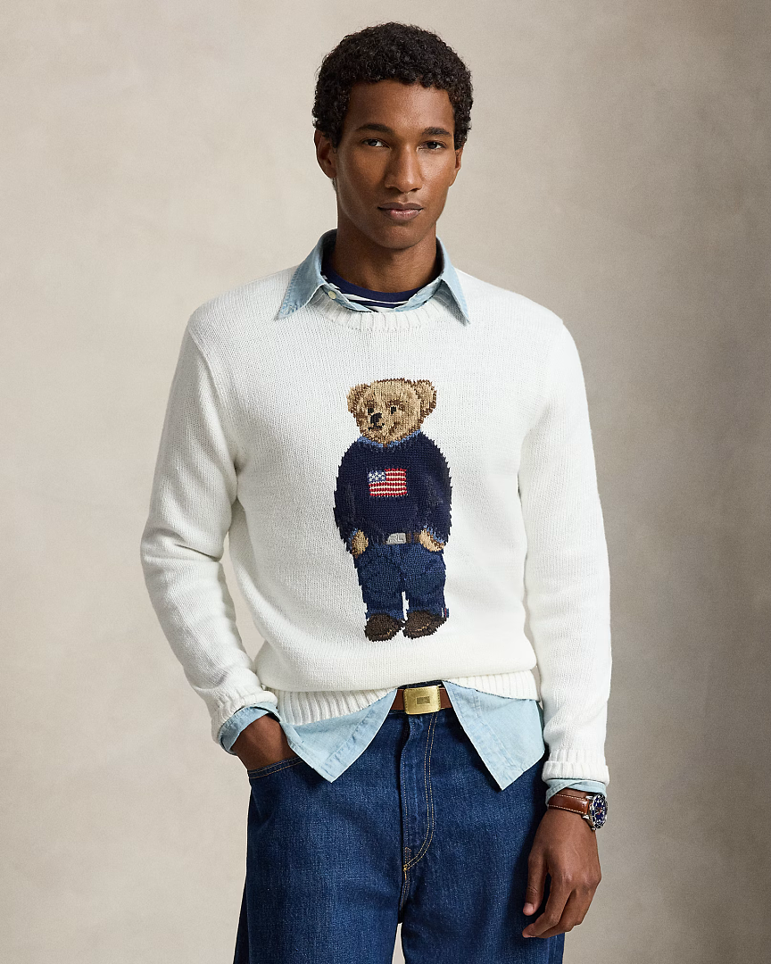 Other €46.6 Flag Bear Sweater Small Fleece (€38.7/¥298 Promotional Price For One Month) - Image 7