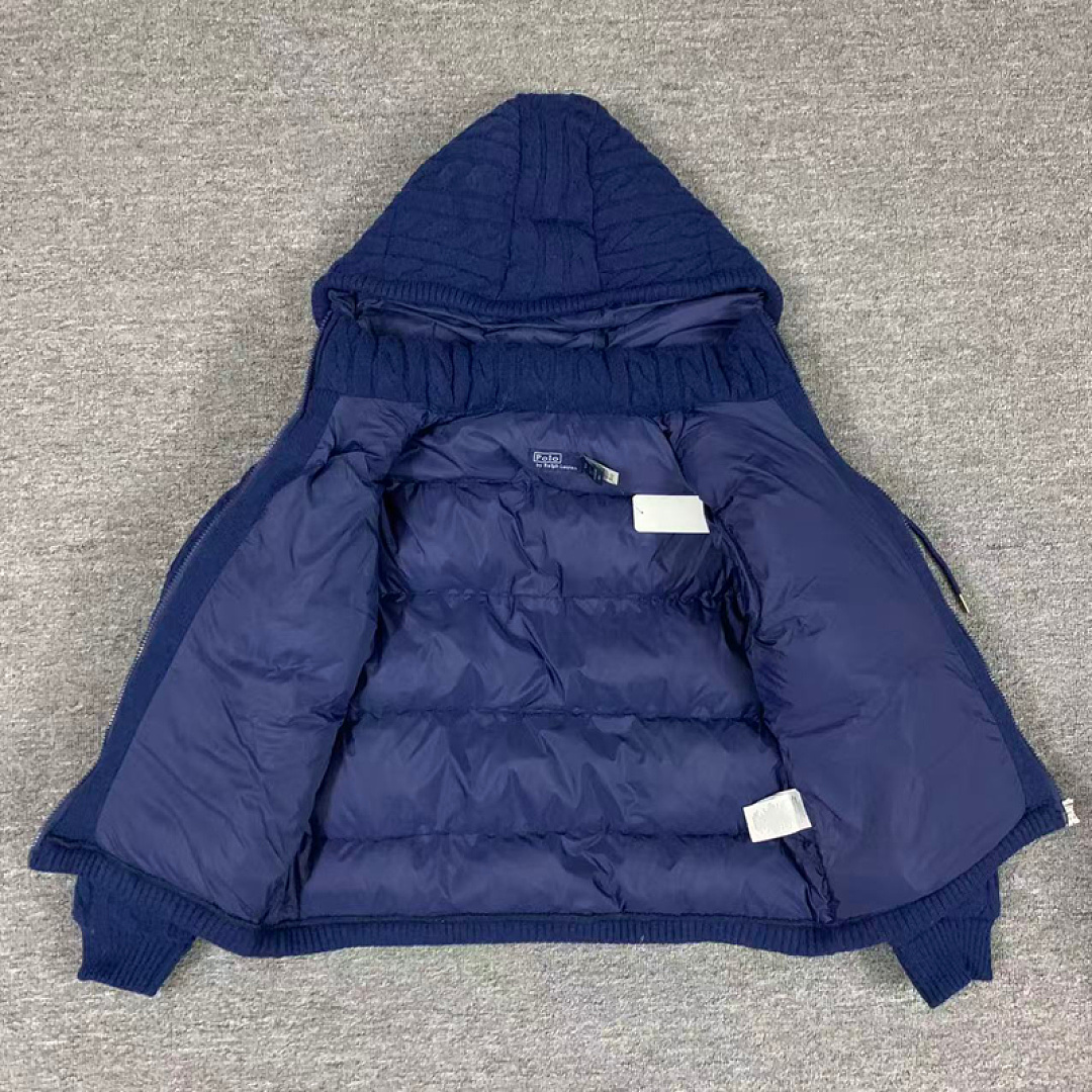 Other €56.4 ## Knit Hooded Cotton-Padded Jacket Cotton W - Image 11