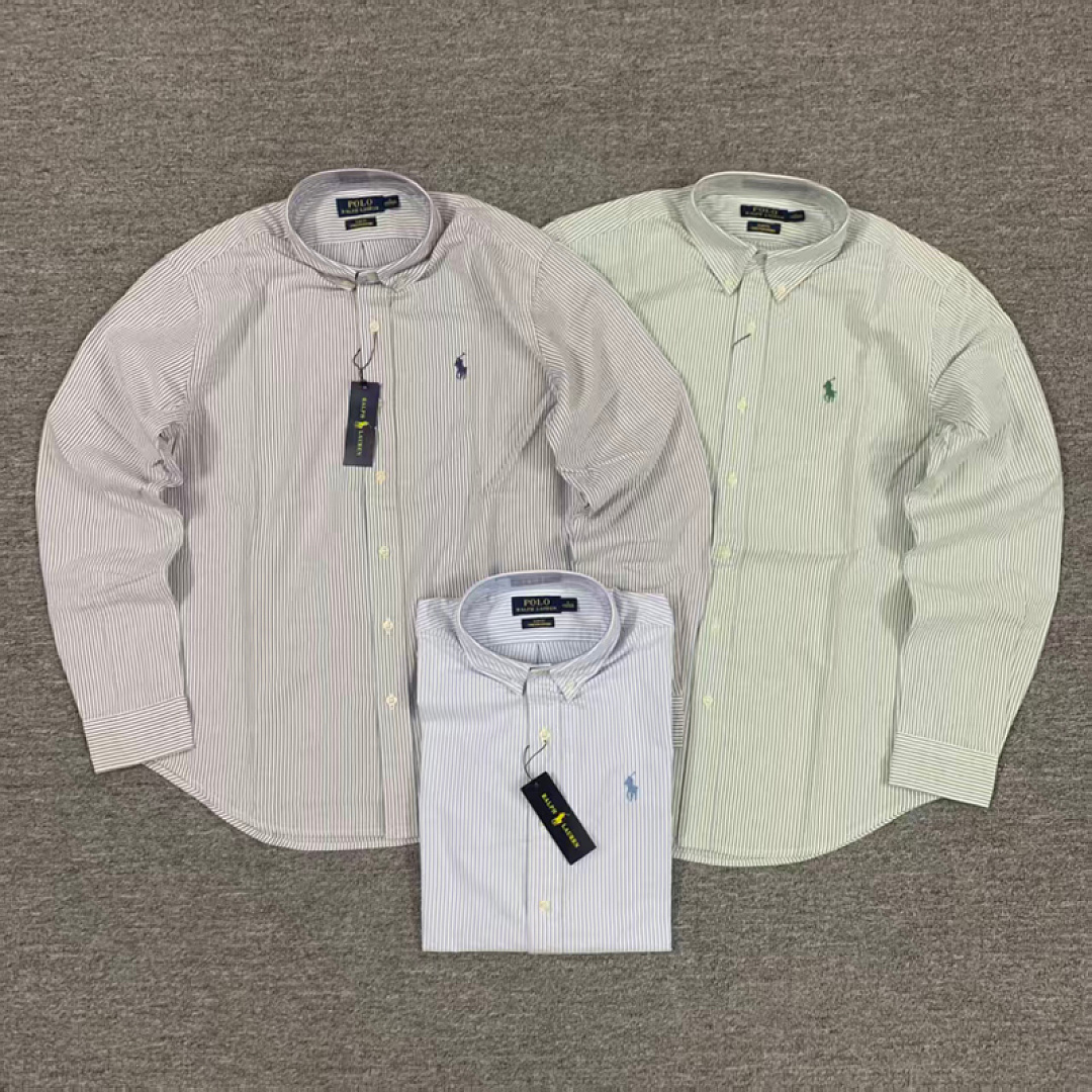 Other €21.8 ## Stripe Oxford Shirt Striped Canvas 488765 E, photo 1