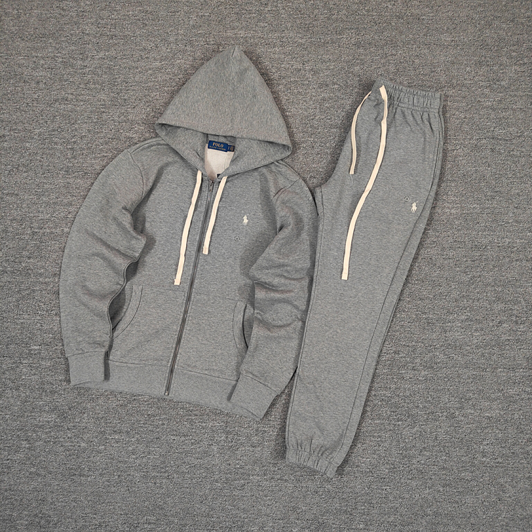 Other €54.6 ## Men's 24 Year Autumn Cotton Full Zipper Hoodie And Pants Set Quad D - Image 9