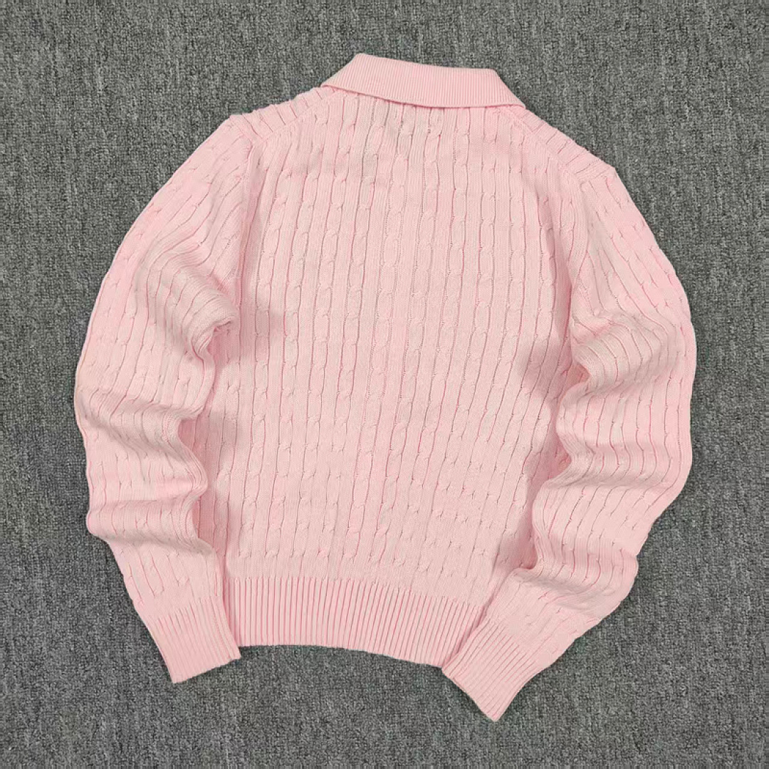 Other €23.4 Slim-Fit Lapel Knitted Long-Sleeved Cardigan Collar Long Sleeve C - Image 7