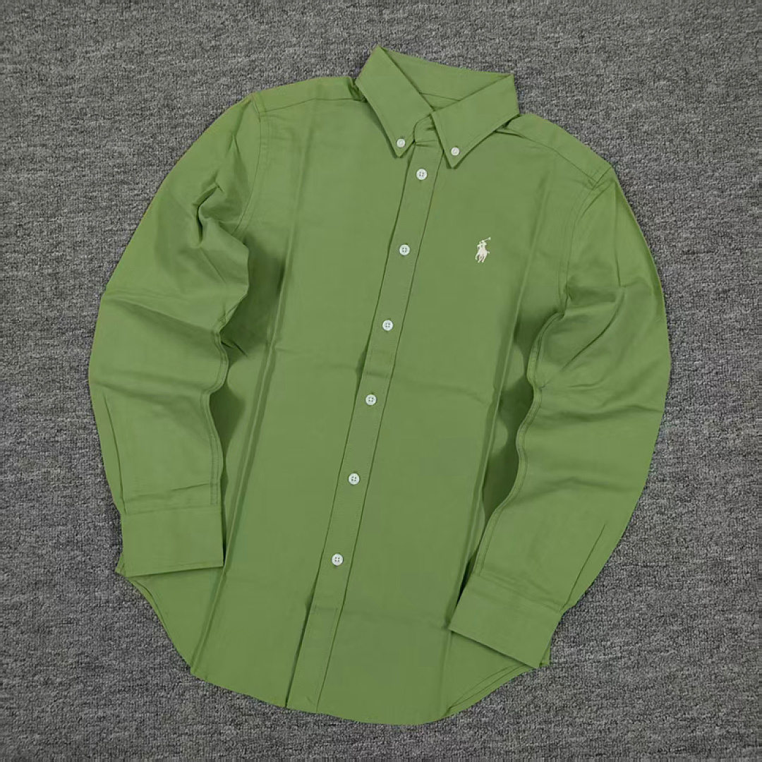 Other €21.8 Female Version 100%Cotton Oxford Shirt Womens Solid Cotton Long Sleeve C - Image 11