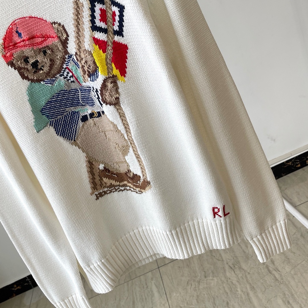 Other €36.1 ##Bear Sweater RL0066 Autumn White P (€28.3/¥218 Promotional Price For One Month) - Image 11