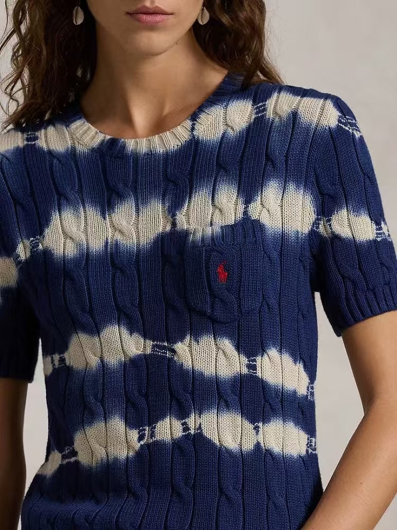 Other €21.8 ##Tie-Dye Stripe Twist Short Sleeve 0209 Tie Dye Striped Linen Floral P - Image 5